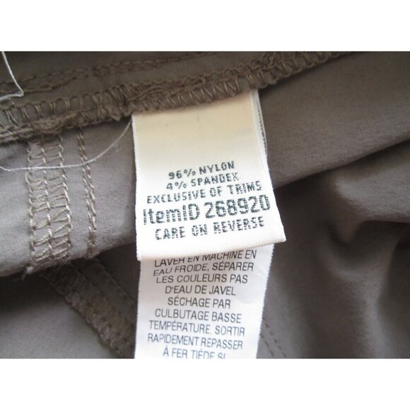 Women's LL Bean Nylon Outdoor Activity Pants Sz 16 Reg (WP298) - Picture 9 of 10